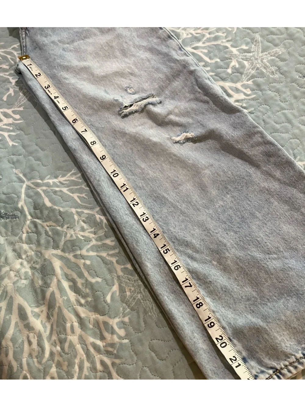 Old Navy kids size 8 Baggy wide leg jeans